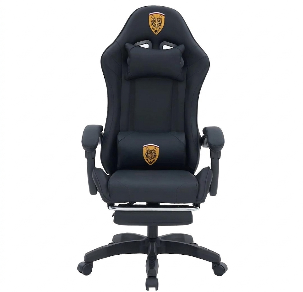 Ergonomic Gaming Chair with Footrest & Lumbar Support