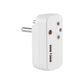 CA-3101 Socket Adapter with Dual USB-A – 16A 250V South African Plug Converter