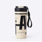 MHome Stainless Steel Double Lid Tumbler 600ml