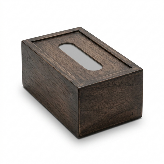 MHome Bamboo Tissue Box