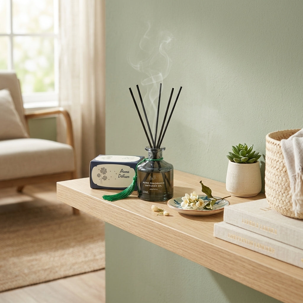 MHome Jasmine Home Fragrance Aroma Diffuser (50ml)