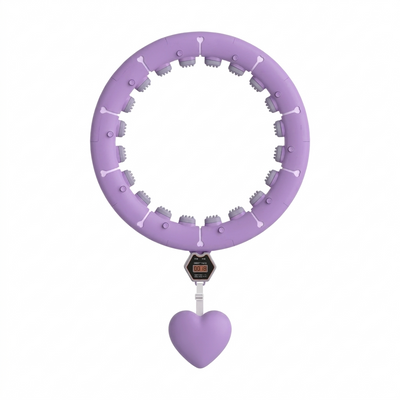 Smart Weighted Fitness Hula Hoop with Digital Counter