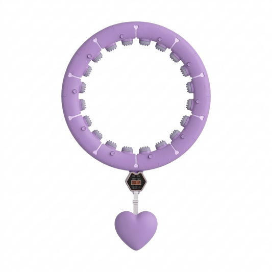 Smart Weighted Fitness Hula Hoop with Digital Counter