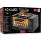 ACKILISS Compact Electric Oven 7.0L