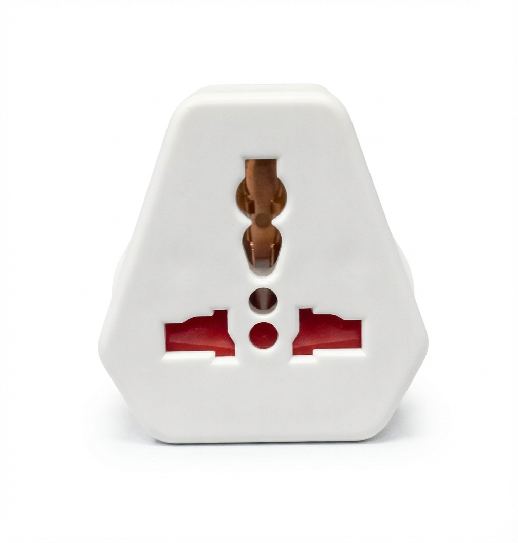 Redisson Universal Wall Plug Travel Adaptor – M-10 U | Compact Worldwide Power Adapter