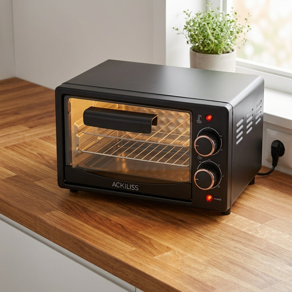 ACKILISS Compact Electric Oven 7.0L