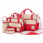 MBaby 5-Piece Multifunctional Baby Changing & Diaper Bag Set