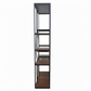 MFurn Modern Geometric Dual-Tower Bookshelf & Room Divider