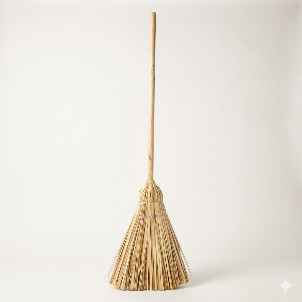 MHome Grass Broom – Indoor & Outdoor Cleaning