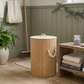 MHome Spacious Bamboo Laundry Basket