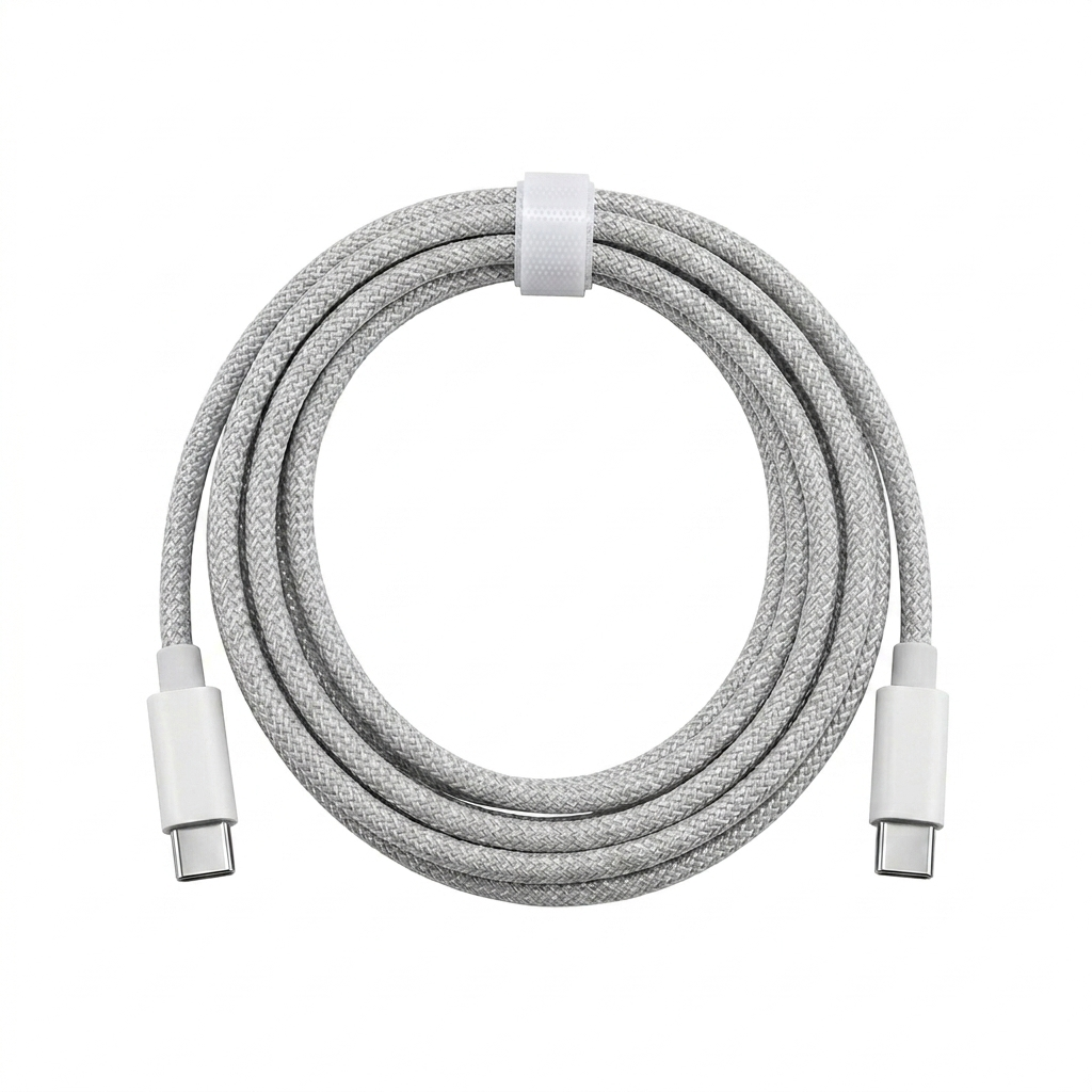 X-RHINO 60W Braided Type-C to Type-C Data Cable (2M)