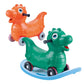 Children's Dinosaur Rocker Scooter – 2-in-1 Ride-On Toy for Toddlers