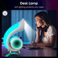 MTech Wireless Bluetooth Speaker with LED Lamp, Alarm Clock & RGB Lights
