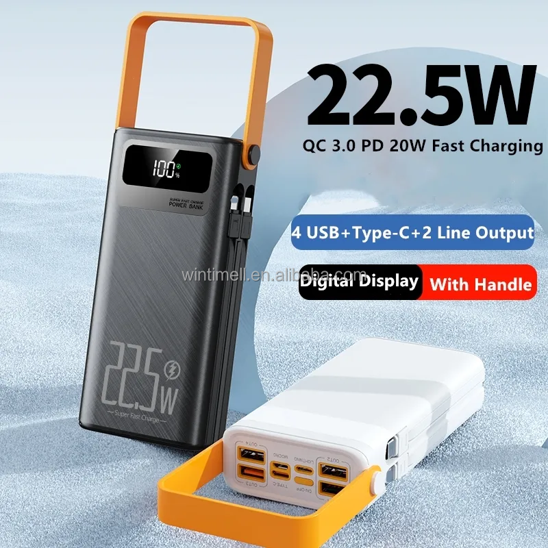 MTech 60000mAh Power Bank – 22.5W Fast Charging PD4.0 & QC4.0