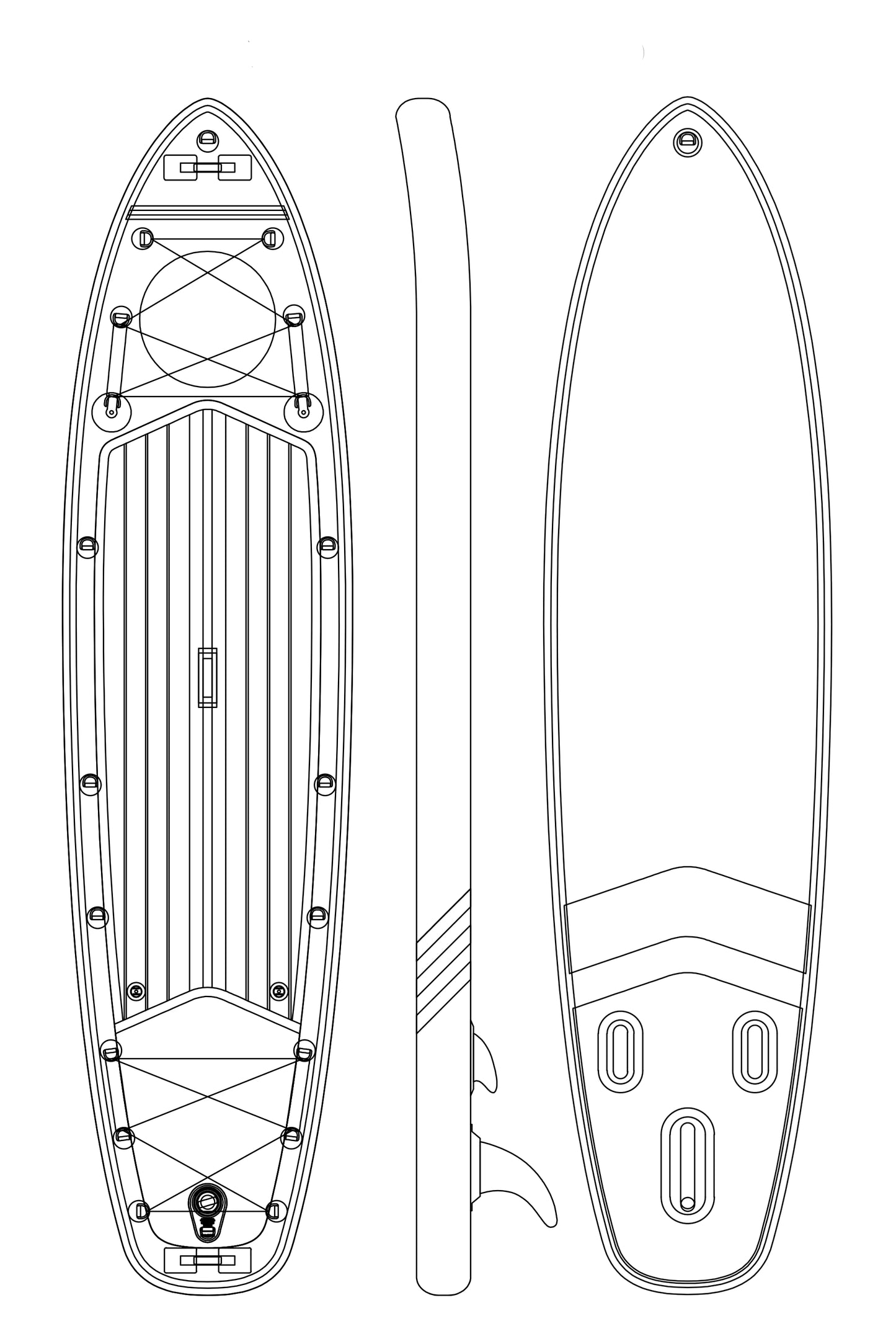 Inflatable Stand-Up Paddle Board – Complete SUP Set