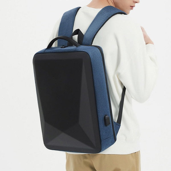 MTech Hardshell Laptop Backpack with USB Charging Port
