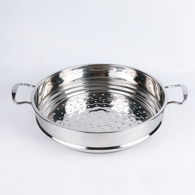 High Quality Stainless Steel Kitchen Pot Set  With Glass Lid 14pcs