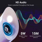 MTech Wireless Bluetooth Speaker with LED Lamp, Alarm Clock & RGB Lights
