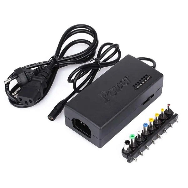 120W Universal Laptop Charger | 12–24V Adjustable Notebook Power Adapter