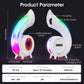 MTech Wireless Bluetooth Speaker with LED Lamp, Alarm Clock & RGB Lights