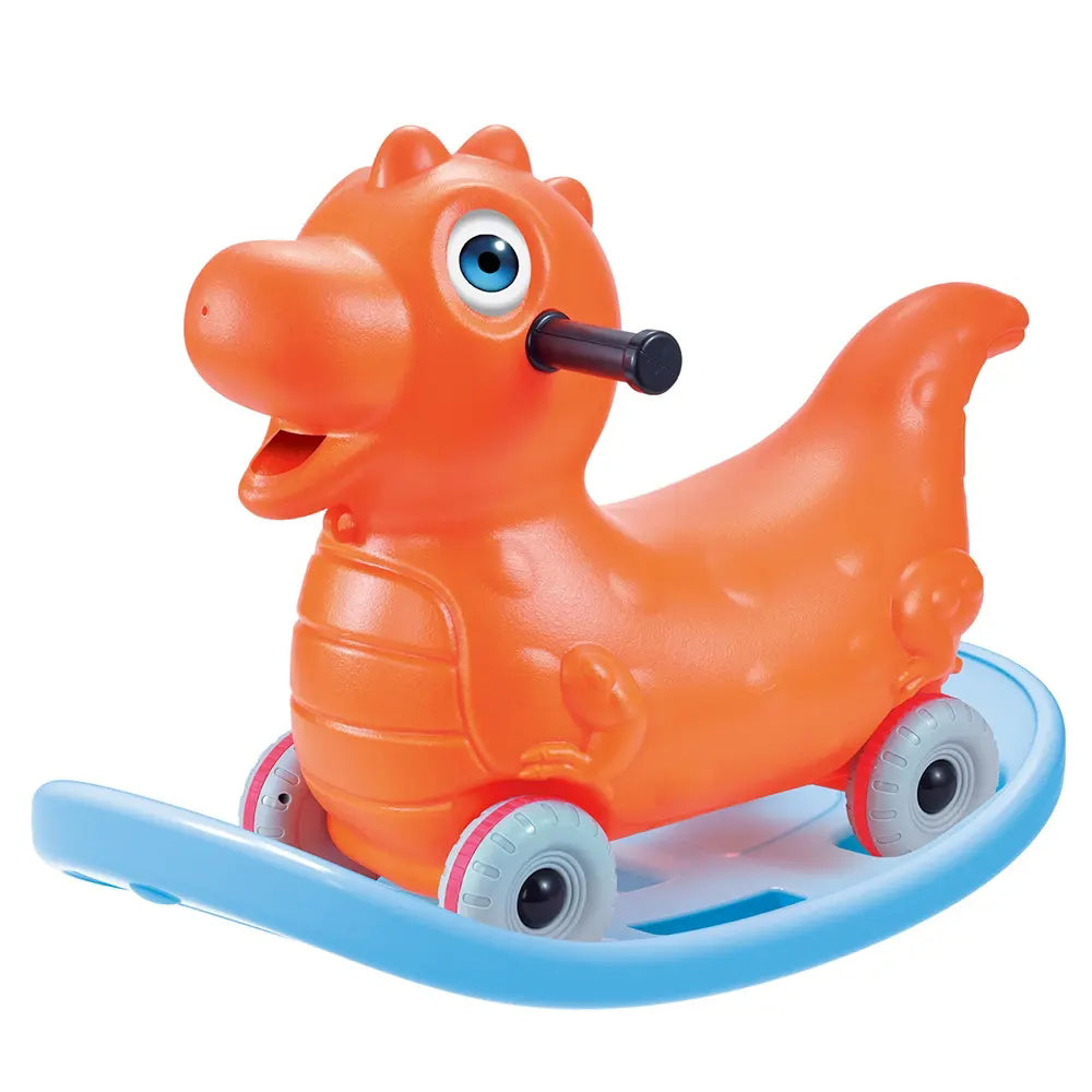 Children's Dinosaur Rocker Scooter – 2-in-1 Ride-On Toy for Toddlers