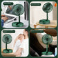 USB Desk Fan Portable Folding Telescopic Desktop Fan