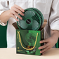 USB Desk Fan Portable Folding Telescopic Desktop Fan