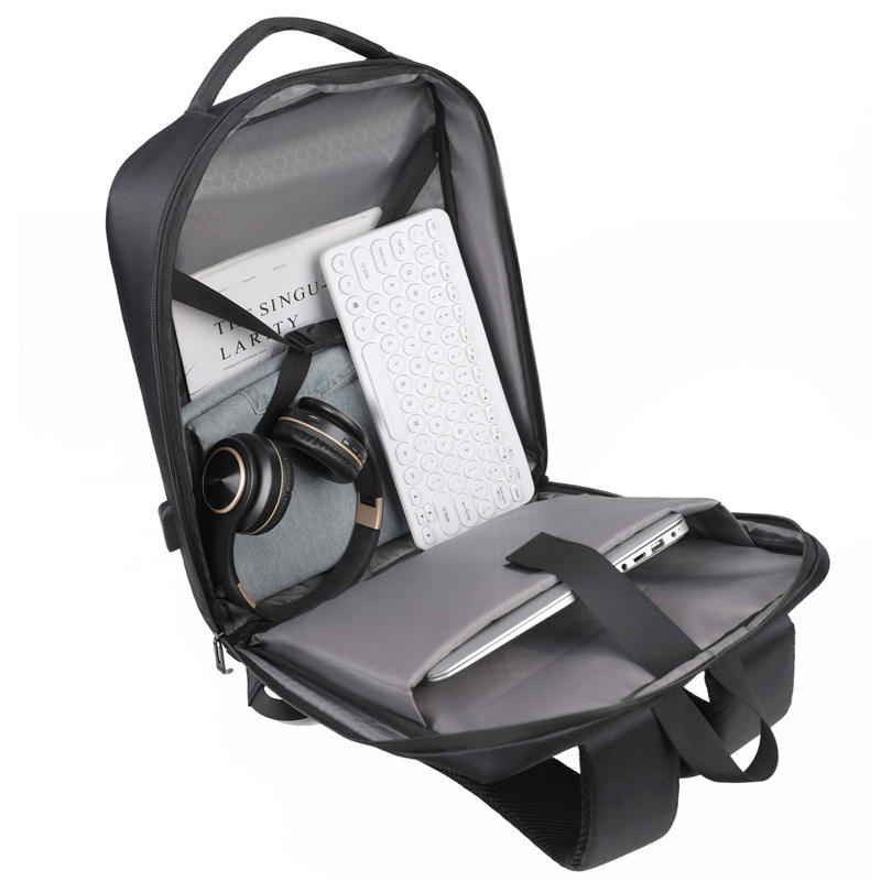 MTech Hardshell Laptop Backpack with USB Charging Port