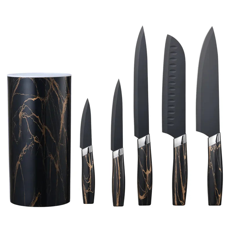 DAODAO  Stainless Steel 6pc Knife Set