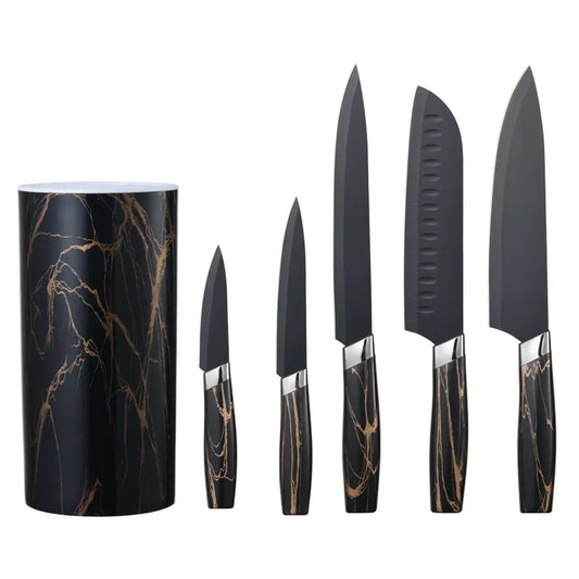 DAODAO  Stainless Steel 6pc Knife Set