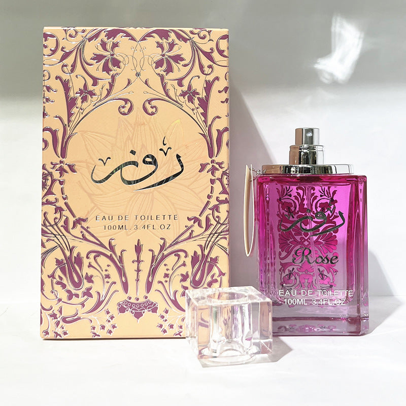GENERIC  Rose Paris 100ml With Deo by ARD Al Zaafaran Lavender Rosemary Perfume Spray