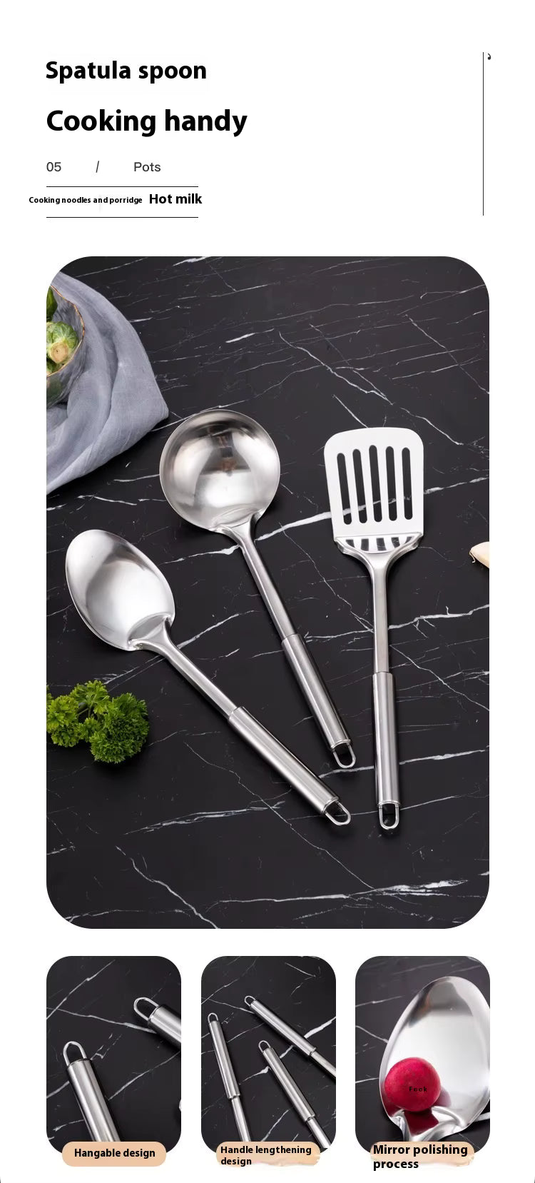 DOLPHIN 15-Piece Stainless Steel Cookware Set – Durable Pots & Pans