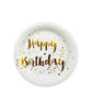 Happy Birthday Plates 9inch-Each
