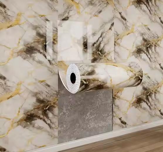 MHome 1.2 × 3m PVC Lamination Peel & Stick Film – Self-Adhesive Decorative Foil for Wall Panels, WPC & UV Boards