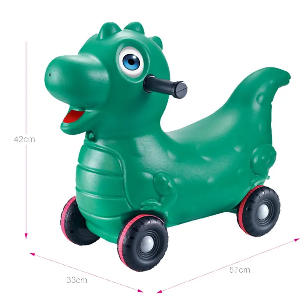 Children's Dinosaur Rocker Scooter – 2-in-1 Ride-On Toy for Toddlers