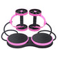 Pro-sportz Multifunction Ab Roller with Resistance Bands & Twist Board Base
