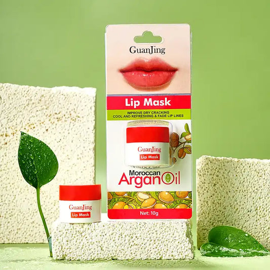 GuanJing Moroccan Argan Oil Lip Mask ,Lips Moisturizer👄👄