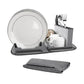 2in1 Multi functional Kitchen Draining Mat With Draining Rack