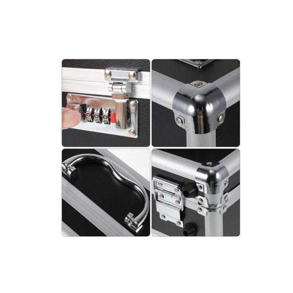 Combination Lock Shock Absorbant Diy Sponge Suitcase