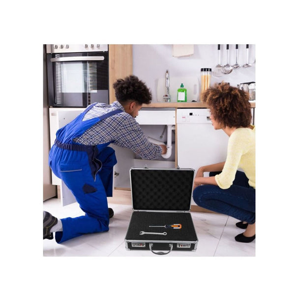 Combination Lock Shock Absorbant Diy Sponge Suitcase