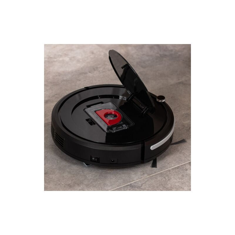Sokany SK-13017 Robotic Vacuum Cleaner, 1500 mAh Battery - Black