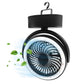 LED lantern portable fan