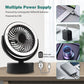 LED lantern portable fan