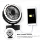 LED lantern portable fan
