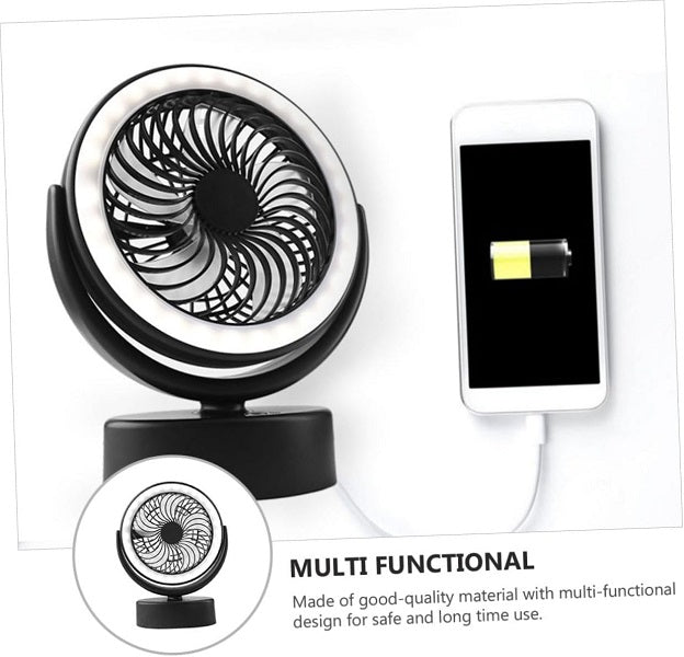 LED lantern portable fan
