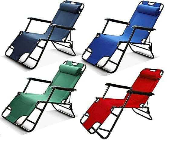 Recliner Indoor Lounger Chairs Deck Folding Garden Recliner