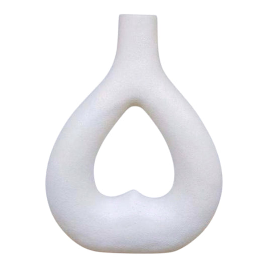 MHome Heart Style Ceramic Vase