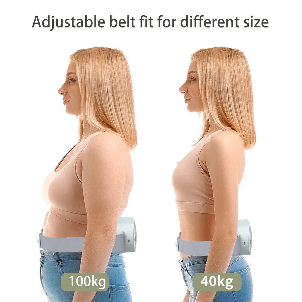 Relieve pain with the Electric Low Back EMS Pulse Massage: Lumbar Traction, Hot Compress, Vibration, Air Pressure. Multifunction-PreOrder Sales Now Available!