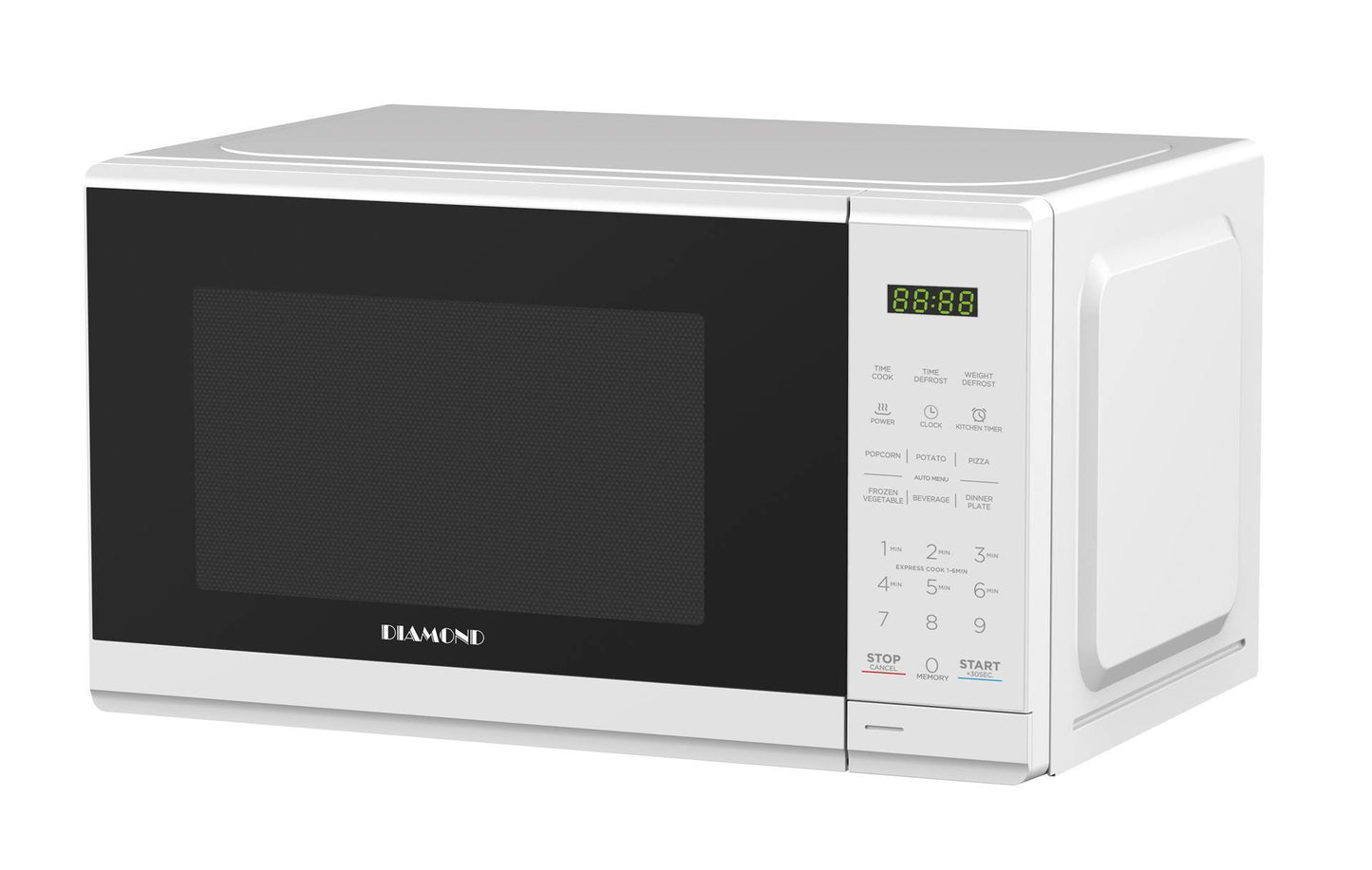DIAMOND Electronic Microwave Oven 20L White