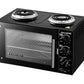 DIAMOND Combo Stove Oven Toaster Grill 28L Black